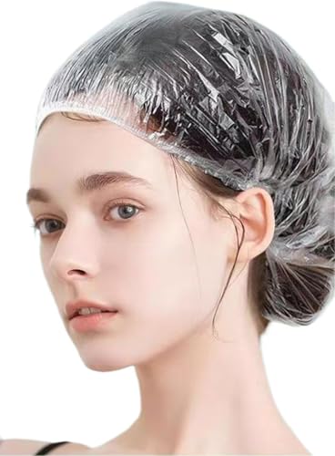 200 PCS Waterproof Disposable Shower Caps for Men, Women & Kids