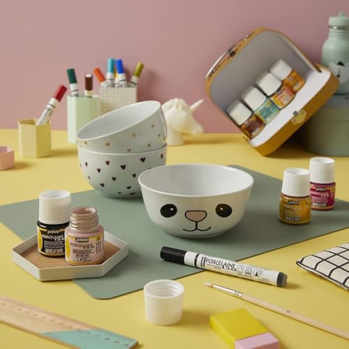 Pebeo Porcelaine 150 Opaline Blue Ceramic Paint - 45ml