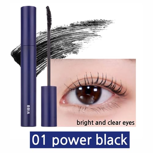 BBIA Never Die Waterproof Mascara 2 Colors Power Black 01 - Volumizing & Lengthening