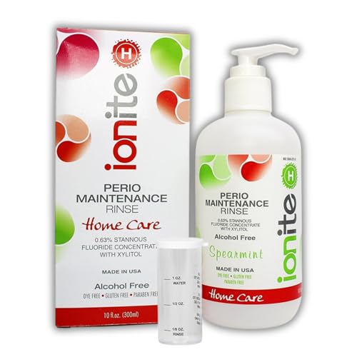Ionite-H 0.63% Stannous Fluoride Mouthwash - Perio Maintenance Rinse (10 oz)