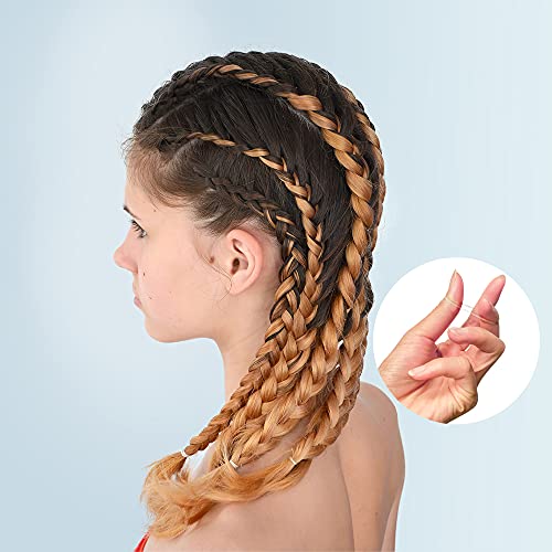 1000 Count Minihope Clear Soft Elastic Rubber Bands for Hair