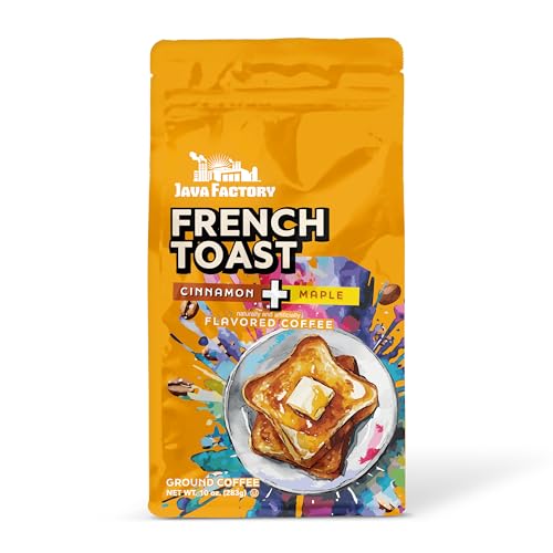 Java Factory French Toast Flavored Ground Coffee - 10 Oz Bag