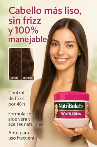 Yahve NutriBela 15 Biokeratina Hair Treatment - Deep Conditioning 300ml