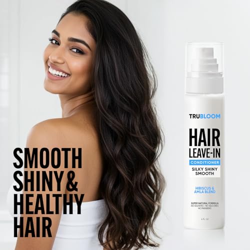 TRU BLOOM Leave-In Conditioner Spray for Curly Hair - 4 fl oz