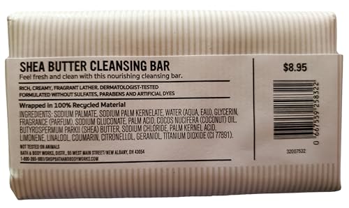 Bath & Body Works Whiskey Reserve 3-in-1 Hair Face & Body Wash + Shea Bar Soap