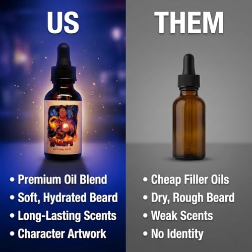 Fable Beard Co. The Wizard Beard Oil - Bourbon & Vanilla Scent