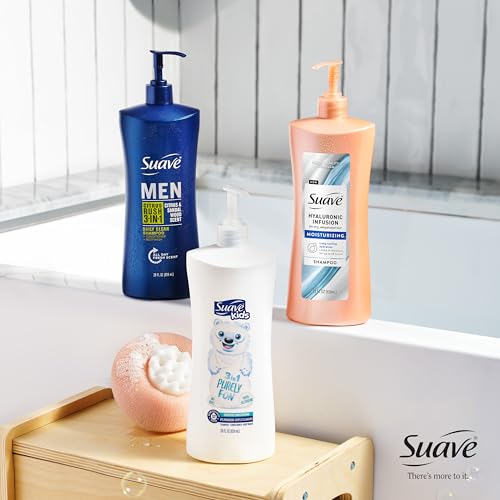 Suave Hyaluronic Infusion Moisturizing Conditioner for Dry Hair, 28 oz, 4 Pack