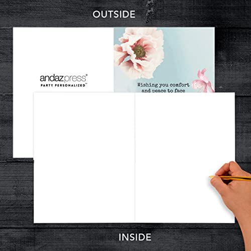 Jumbo Sympathy Card with Envelope - Sorry for Your Loss 8.5x11