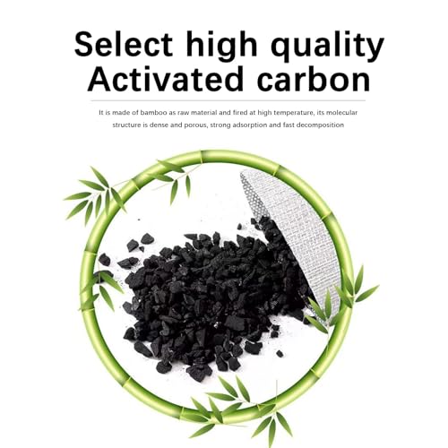 Activated Charcoal Shoe Deodorizer Bags - 16 Pack Odor Eliminators
