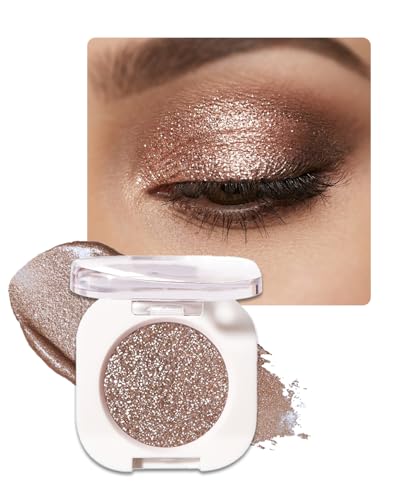 Enfuntins Brown Champagne Glitter Eyeshadow 10# Sparkling Diamond Topper