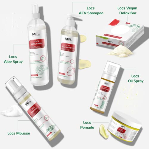 Made For Locs Aloe Vera Refresher Spray - Hydrating Moisturizer for Locs, 8 oz