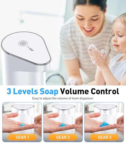 Automatic Touchless Soap Dispenser with Adjustable Volume - 350ML
