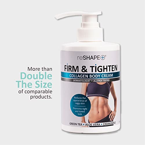Reshape+ Collagen Cream - Firm & Tighten Body Lotion, 15 Fl Oz