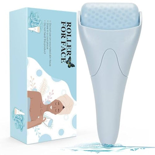 Fronnor Ice Roller for Face,Eyes,Facial Massager Tool,Soothing Skin Care Tool,Cooling Skincare Device for Puffiness,At-Home Spa Gift for Women