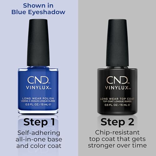 CND Vinylux Longwear Baby Blue Nail Polish - Creekside, 0.5 Fl Oz