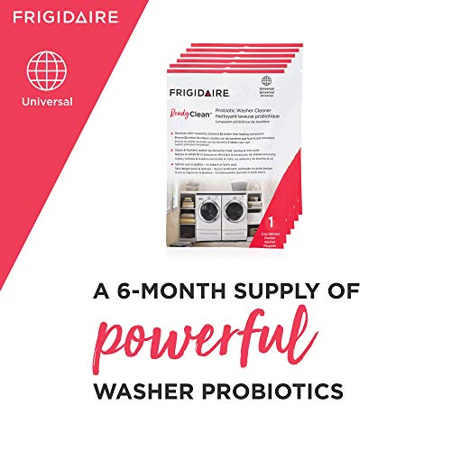 Frigidaire ReadyClean Probiotic Washer Cleaner - 6 Pack