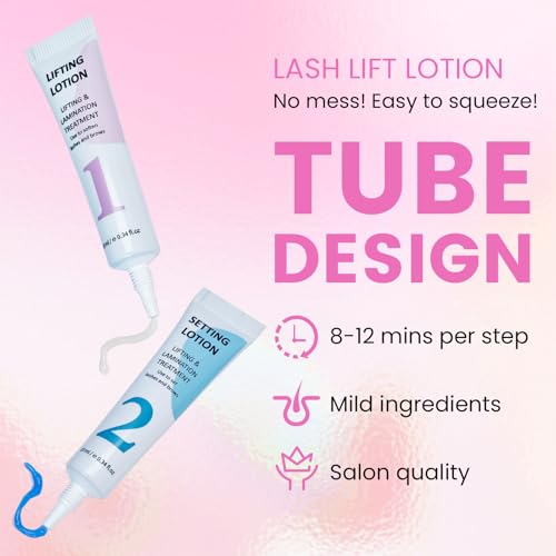 Lomansa Lash Lifting and Setting Lotion – Professional DIY Home Lash Lift
