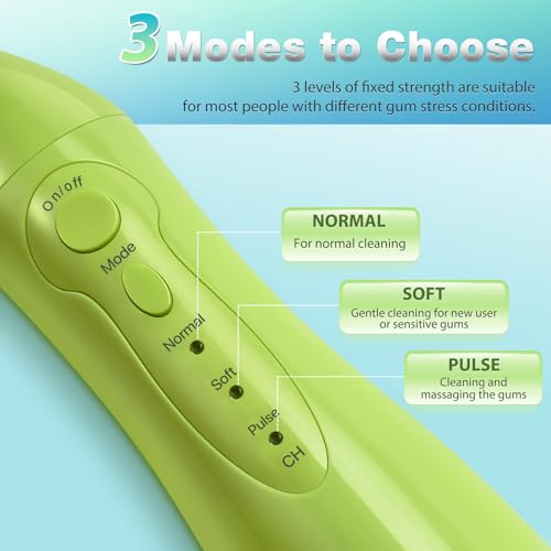 Tovendor Cordless Water Dental Flosser - 300ml Rechargeable Oral Irrigator