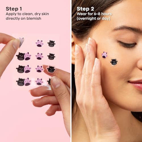 TONYMOLY Squishmallows Hydrocolloid Blemish Patches with Salicylic Acid - 24 Count