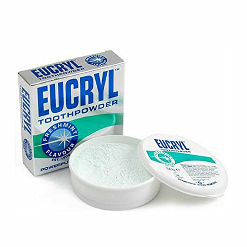 Eucryl Smokers Tooth Powder Freshmint Flavour - 50g (Pack of 2)