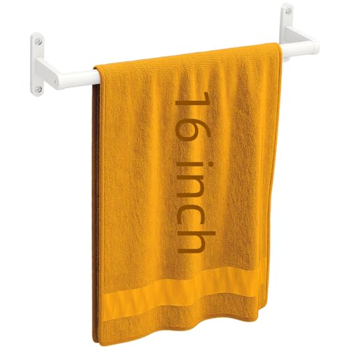 16-Inch Wall-Mounted Towel Bar - Heavy Duty Stainless Steel Rack