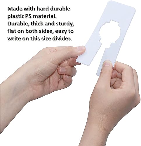 30 PCS Clothing Rack Dividers - Size Tabs for Organization