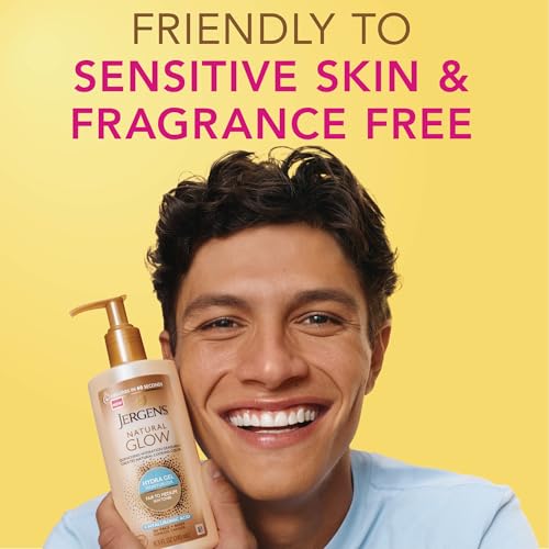 Jergens Natural Glow Hydra Gel Self Tanner - Fair to Medium Skin, 8.3 fl oz