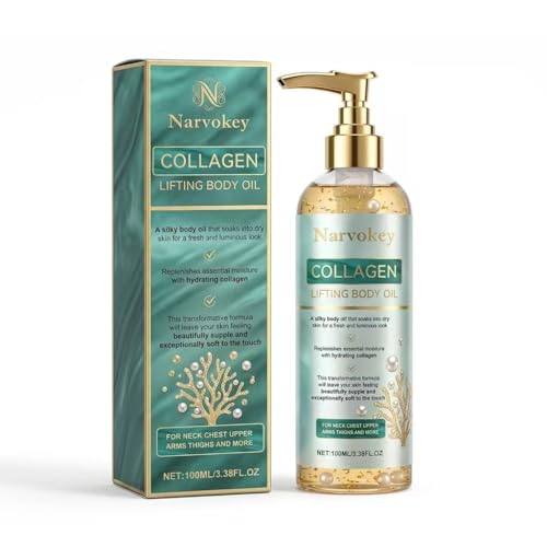 Narvokey Collagen Lifting Body Oil - Firming & Hydrating Skin Treatment