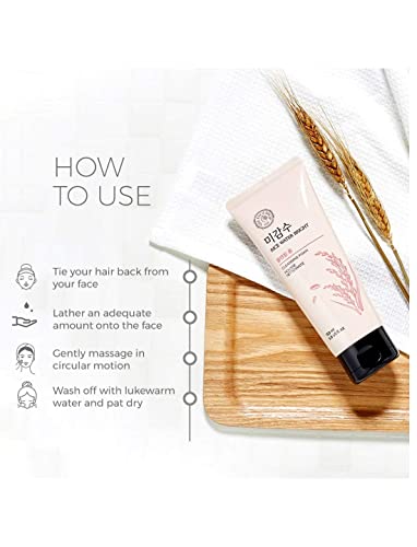 BETT Cleansing Foam 150ml with Rice Water & Moringa Oil