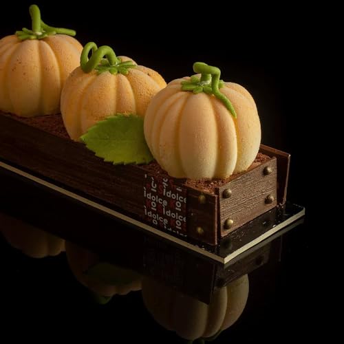 EchoDone 3D Pumpkin Silicone Mold - 6 Cavity Baking Pan