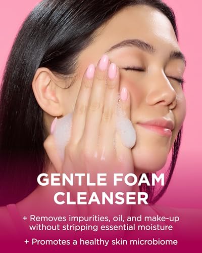 Andalou Naturals 1000 Roses Gentle Cleansing Foam - Sensitive Skin, 5.5 fl oz