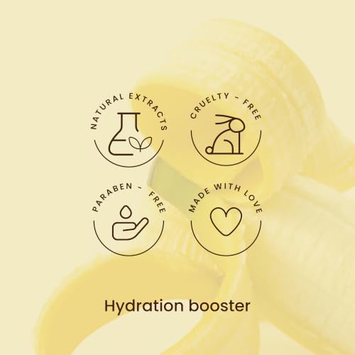 ANYELUZ Banana Hair Mask for Dry Hair - Deep Nourishing 10 Oz, with Banana Extract, Weekly Treatment