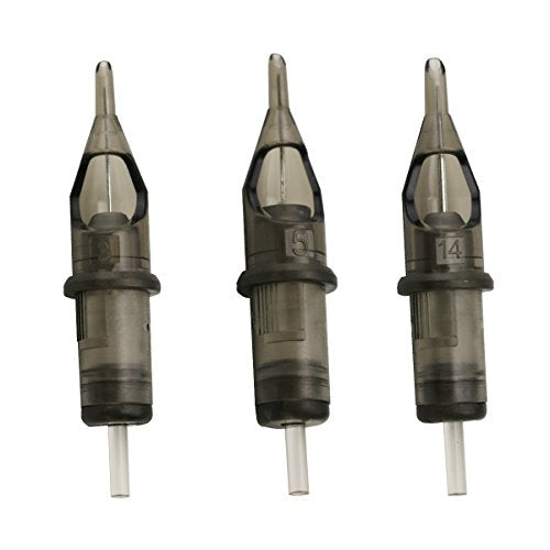 Needlehouse #12 Round Shader Tattoo Cartridge 20pcs - Model 1205RS, Sterile Disposable Needles