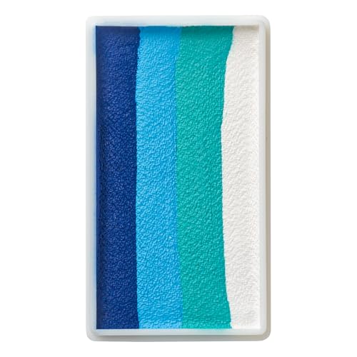 TAG Body Art 1-Stroke Split Cake Face and Body Paint - Ocean, 30g