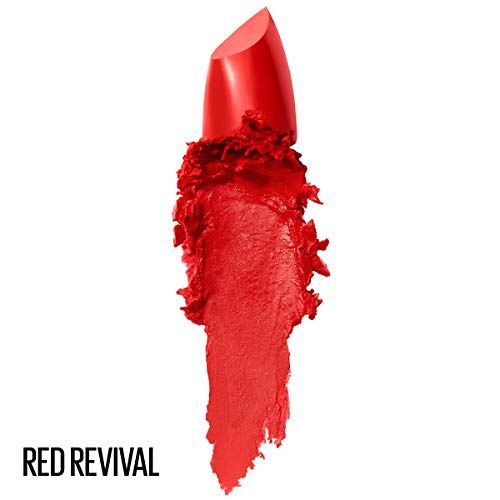 Maybelline New York Color Sensational Lip Color - Red Revival, 3 Pack