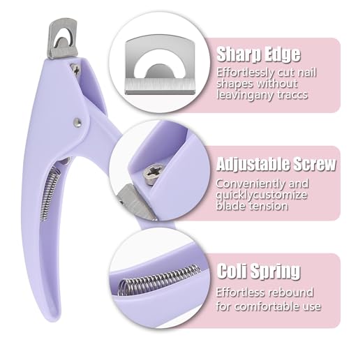Dr.nail Adjustable Acrylic Nail Cutter for Artificial Nails