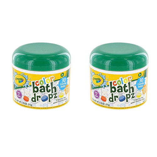 Crayola Bath Dropz 2.68 oz - Fragrance-Free Color Tablets, 45 Pack of 2