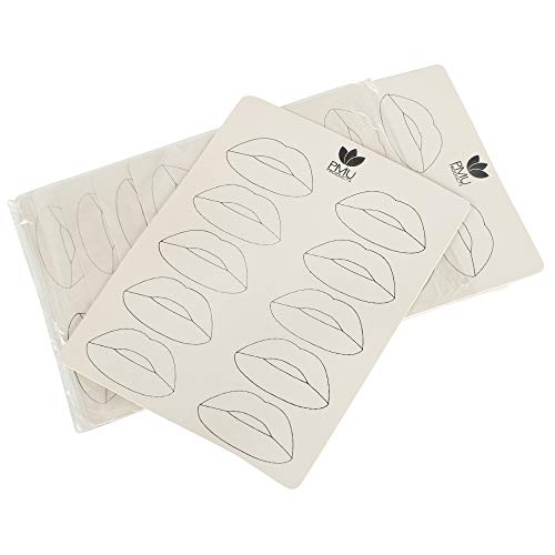 Lip Blushing Practice Skin - Microblading Lip Pads for Training & Pigment Experimentation