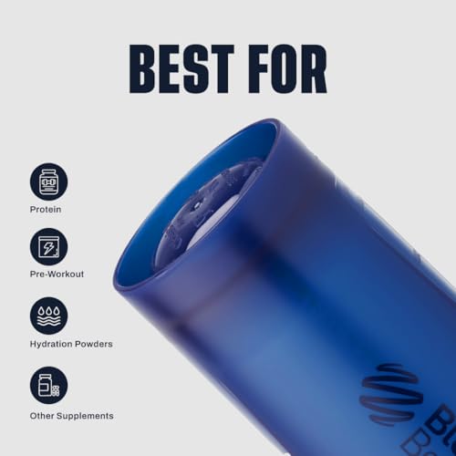 BlenderBottle Classic V2 Shaker Bottle 28 oz - Reflex Blue