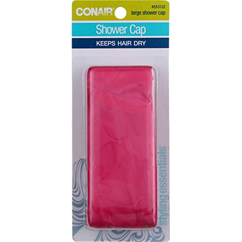Conair Large Shower Caps - Assorted Colors - 6 Pack