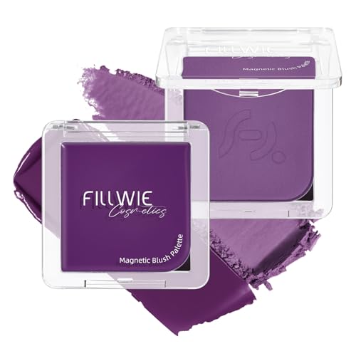 Fillwie Violet Veil Duo Cream & Powder Blush - Light Lavender & Cool Violet