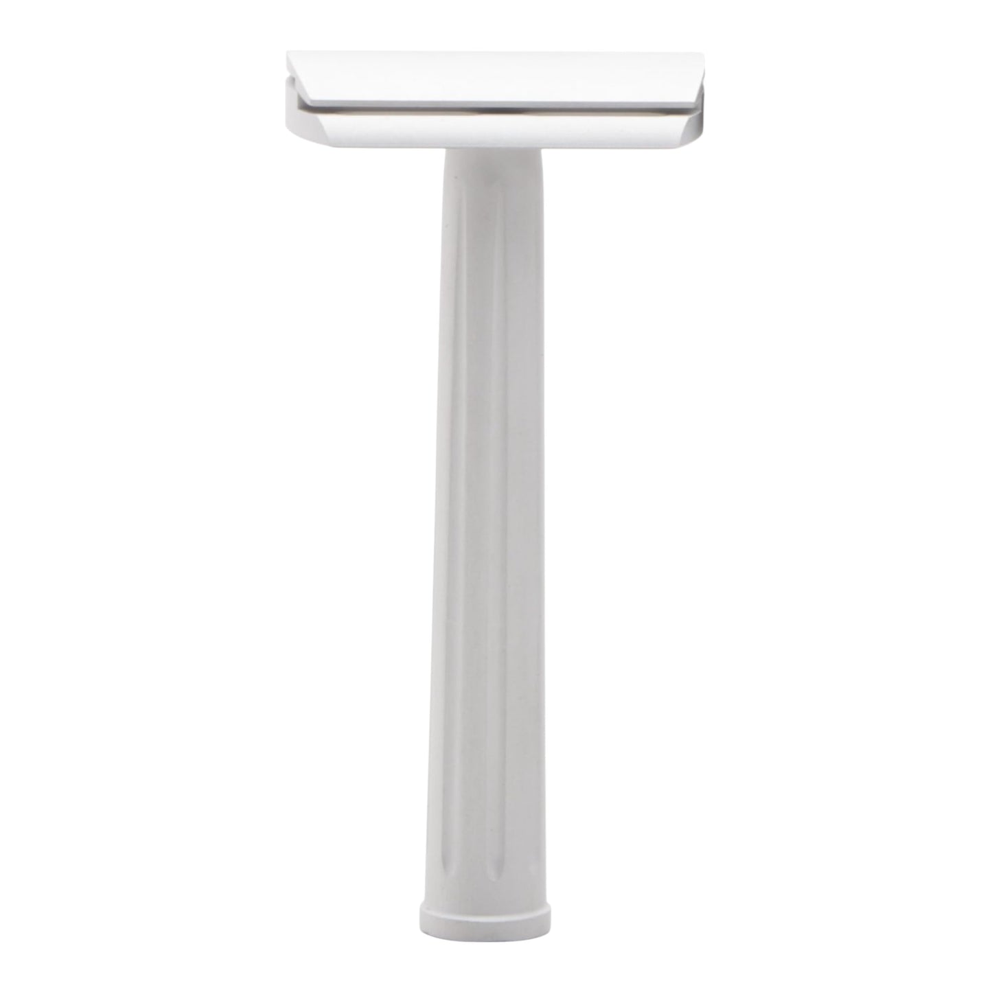 Rex Supply Co. Page Three Piece Double Edge Safety Razor – Aircraft Aluminum Finish, Ultra-Light CNC-Milled Razor for Men, Durable Smooth Shaver Compatible with All Standard DE Blades