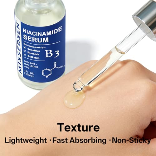 Niacinamide Serum Stick with Zinc & Hyaluronic Acid - 1 Oz | Daily Skin Care