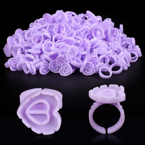 200PCS Disposable Eyelash Extension Glue Cups - Hygienic & Easy to Use