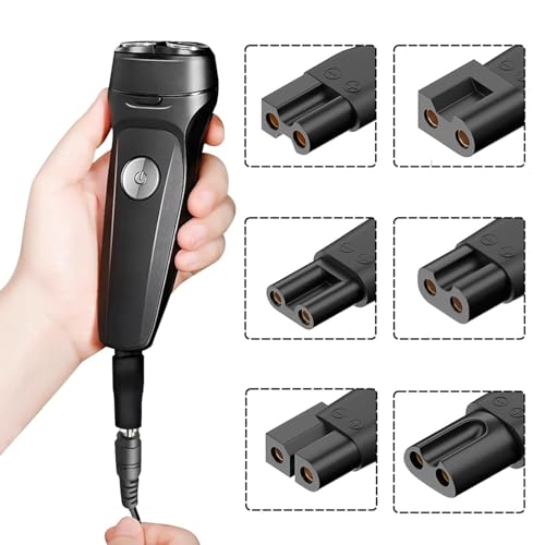PDEEY 7-Piece Replacement Charging Cables for Hair Clippers & Grooming Devices
