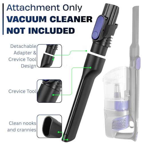 Crevice Tool Attachment for Shark Cordless Vacuums - Durable & Versatile