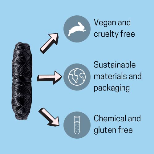 Kiba Bamboo Charcoal Dental Floss Refills - 3 Pack, Vegan Mint