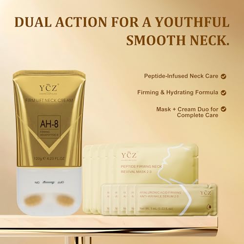 Ycz Neck Cream and Mask Set - Firming & Hydrating Neck Care