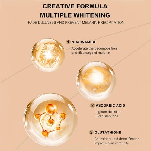 R RadiantRise 5-in-1 Vitamin C Skin Care Set for Brightening & Glow