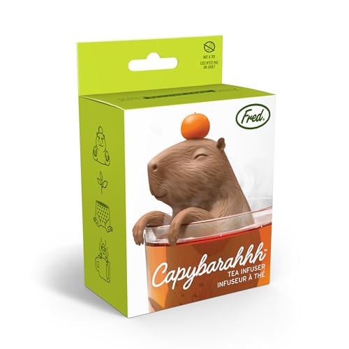 Capybara Tea Infuser - Cute Flexible Silicone for Loose Leaf Tea